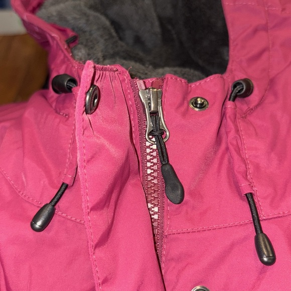 L.L. Bean Solid Pink Magenta Fleece Lined Winter Warmer Jacket Size S Rack 1 - Picture 6 of 6